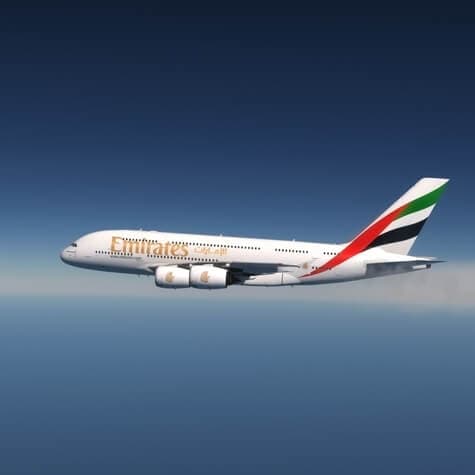 Emirates airplane