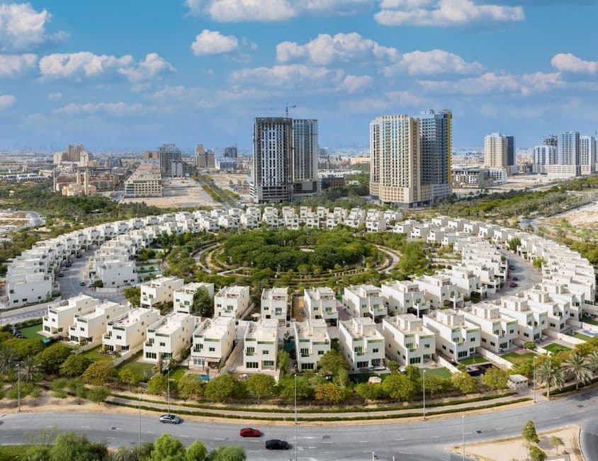 View of Jumeirah Village Circle