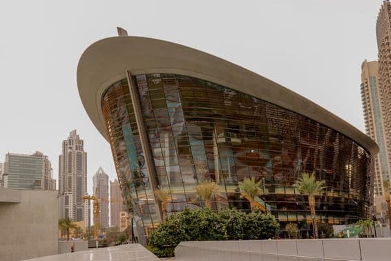 Dubai opera building.