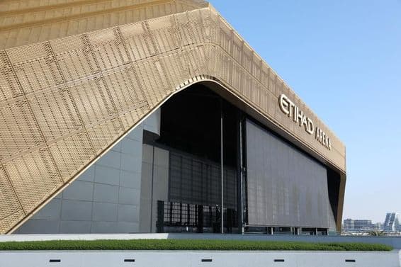 Abu Dhabi Etihad Arena.