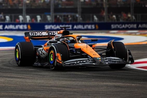 McLaren Formula 1 racing car.