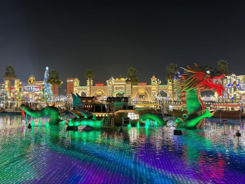 Dubai Global Village.