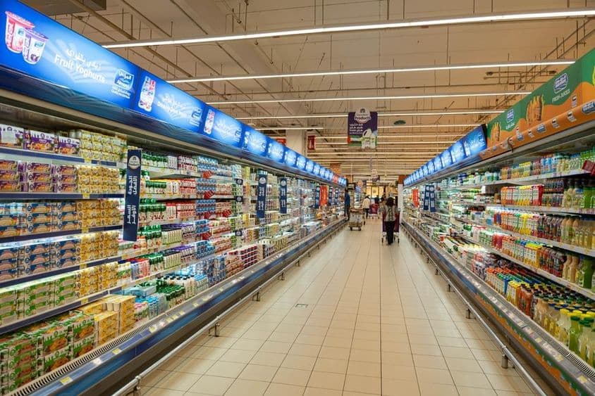 Inside a Dubai shop.