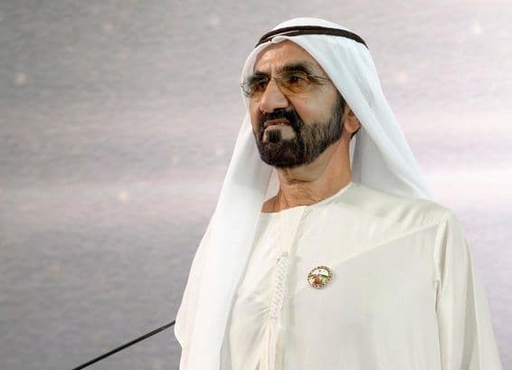 Sheikh Mohammed bin Rashid Al Maktoum, the UAE Vice President and Prime Minister, and the ruler of Dubai.