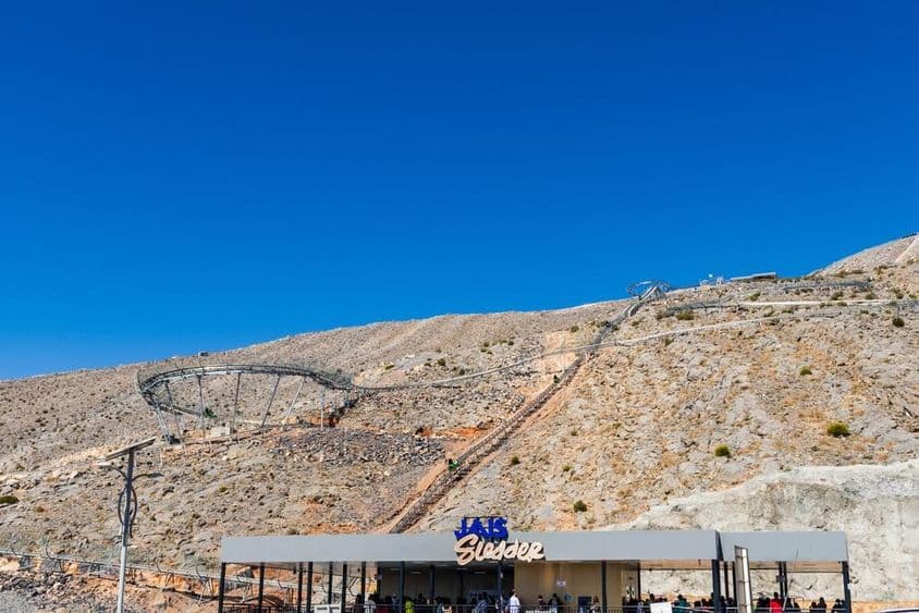 RAK's popular Jais Sledder attraction.