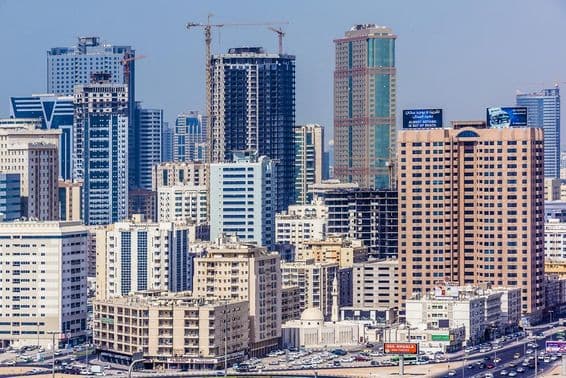 Sharjah - the third largest and most populous city in the United Arab Emirates.