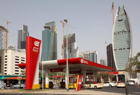 Eppco gas station in Dubai.