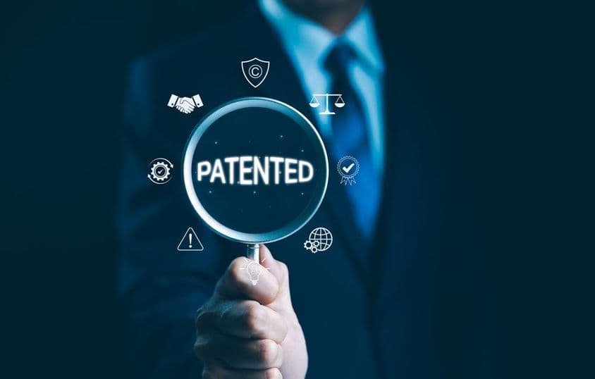 Patented concept, copyright law.