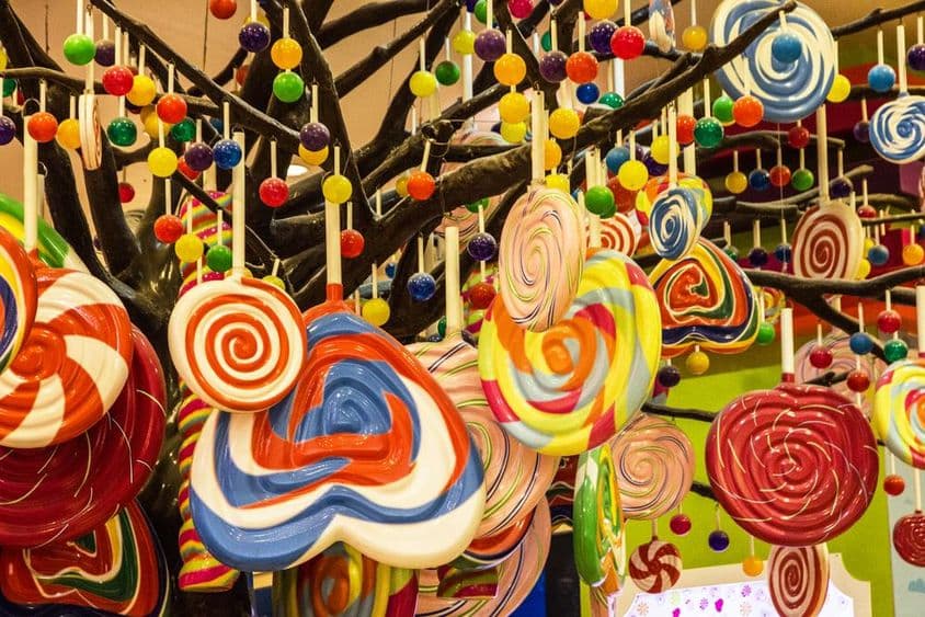 Candy shop in the Dubai Mall.
