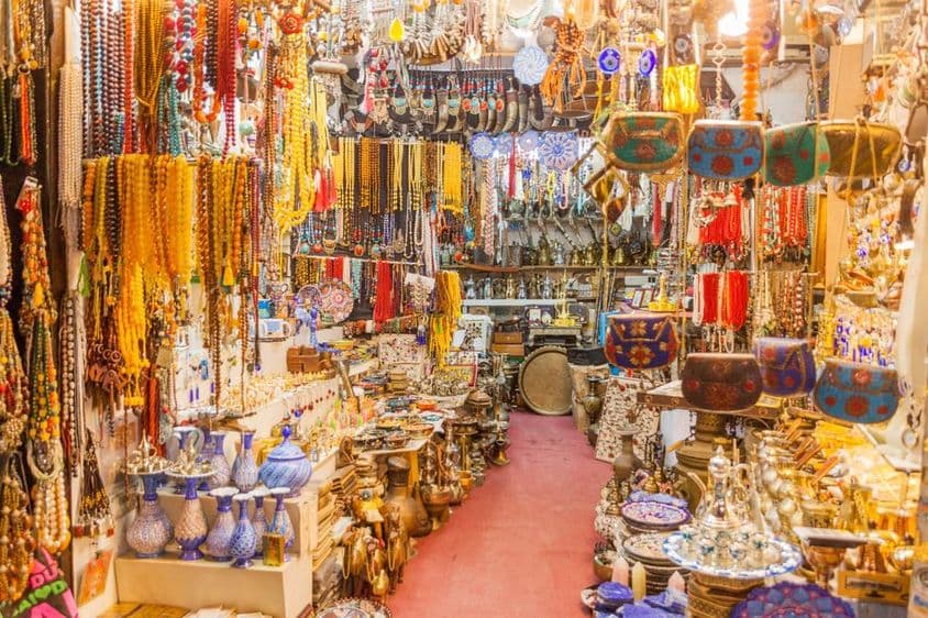 Small shop in Souq Al Arsah, Sharjah.