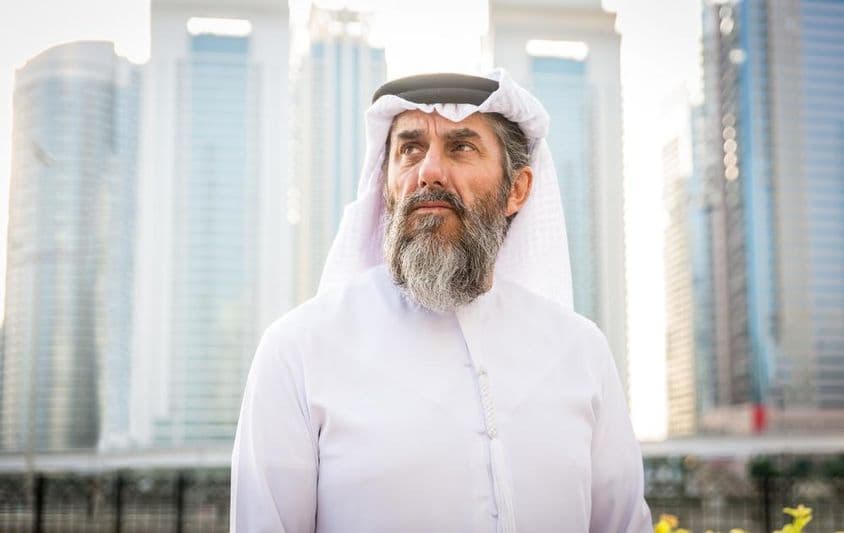 Man in traditional kandora in Dubai