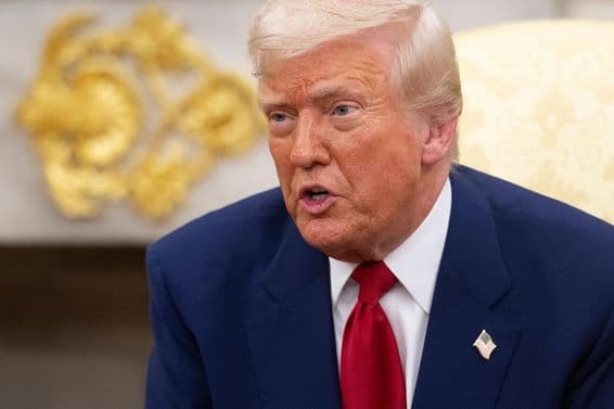 Donald Trump, President of USA.