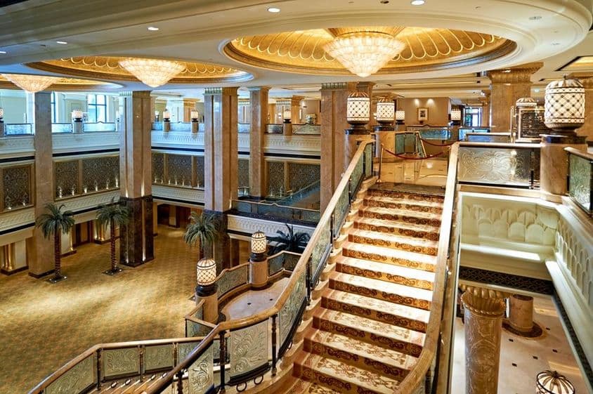ABU DHABI: Emirates Palace Luxury Hotel.