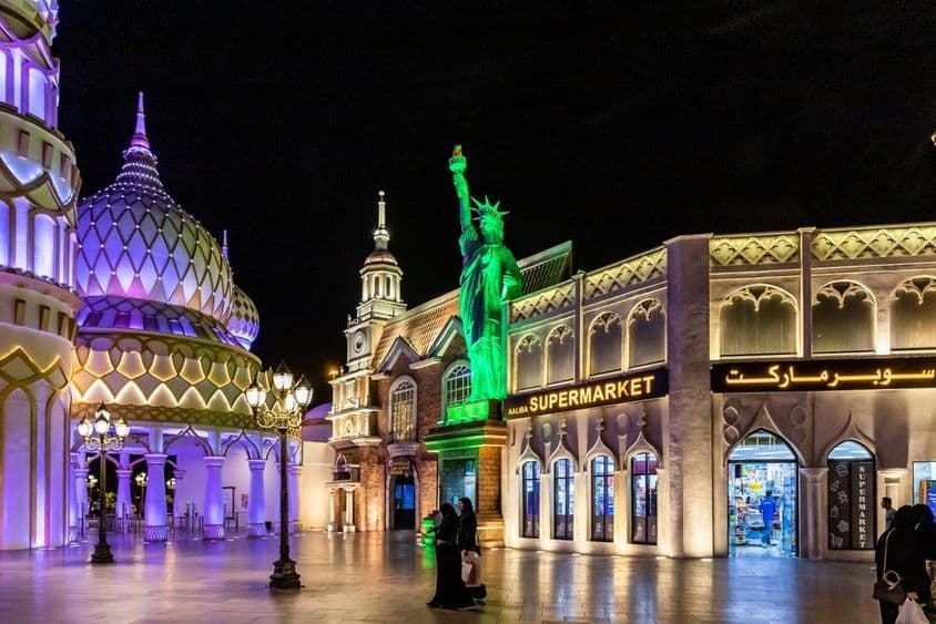 The Global Village in Dubai, United Arab Emirates.