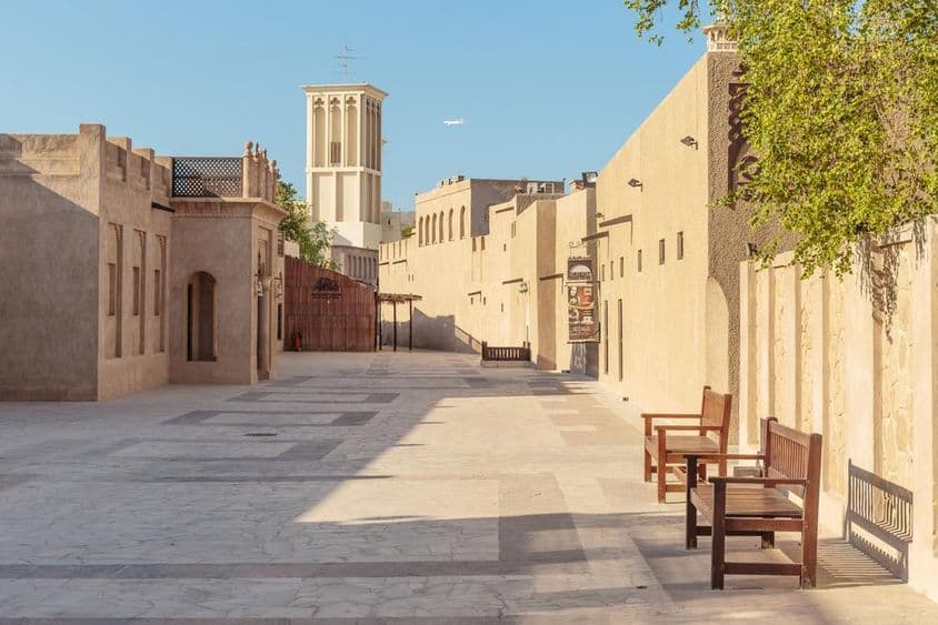 Old district of Dubai.