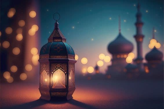 Eid Al Adha lantern.