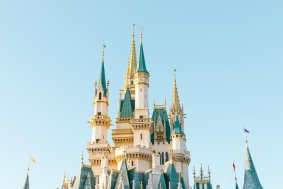 Castles at Tokyo Disneyland.