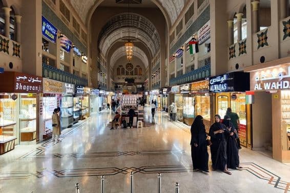 United Arab Emirates, shopping mall in Sharjah.