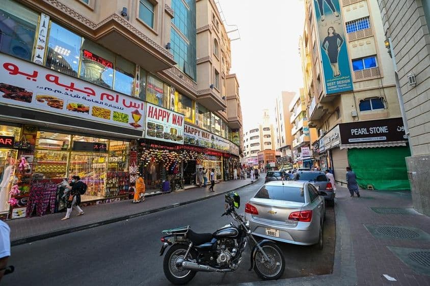 Old streets in Bur Dubai.