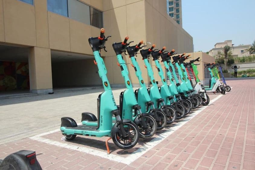 The Careem BIKE is usable for quick travels.