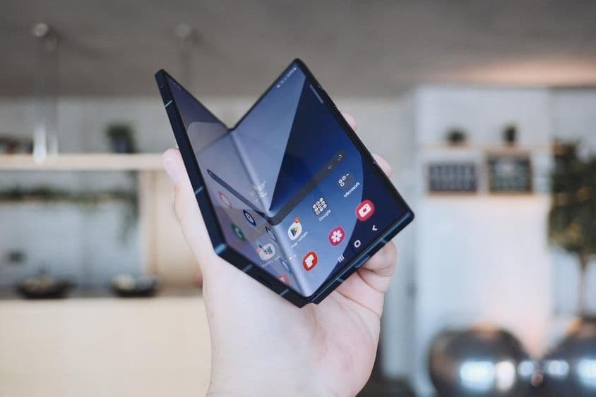 Samsung Galaxy Z Fold foldable smartphone.