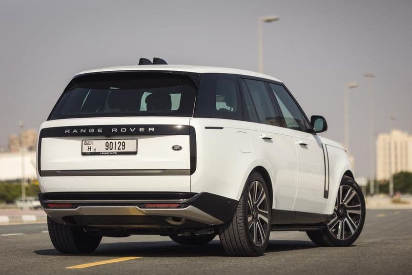 DUBAI, United Arab Emirates Range Rover Vogue.