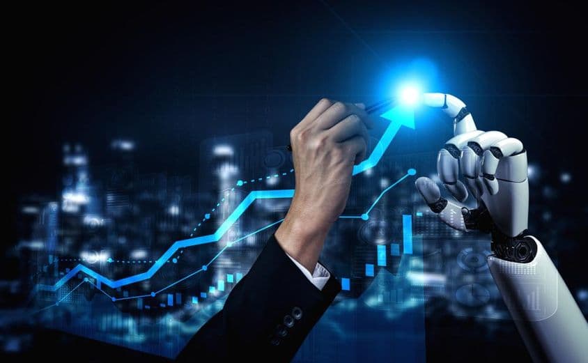 Trading bots on the stock exchange.