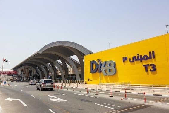 Dubai International Airport (DXB) Terminal 3.