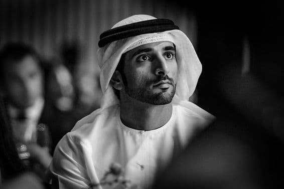 Sheikh Hamdan bin Mohammed bin Rashid Al Maktoum Crown Prince of Dubai.