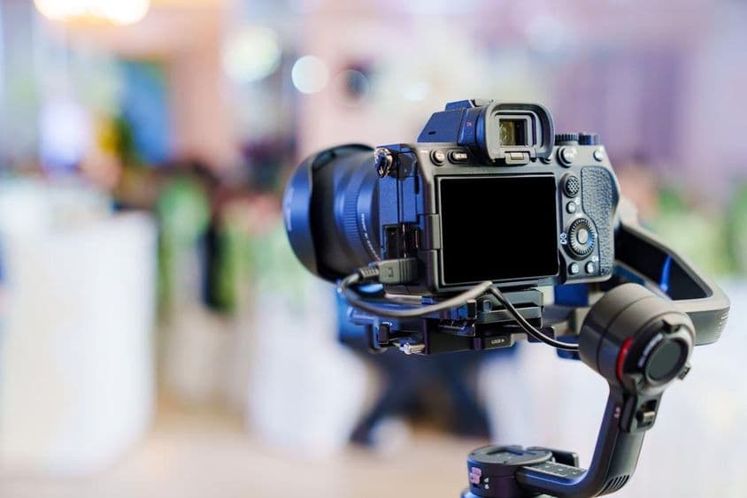 A professional camera.