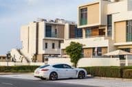 Modern townhouse in the southern district of Dubai.