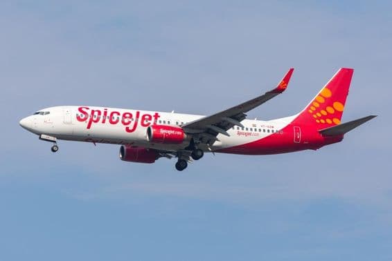 A SpiceJet Boeing 737-800 aircraft.