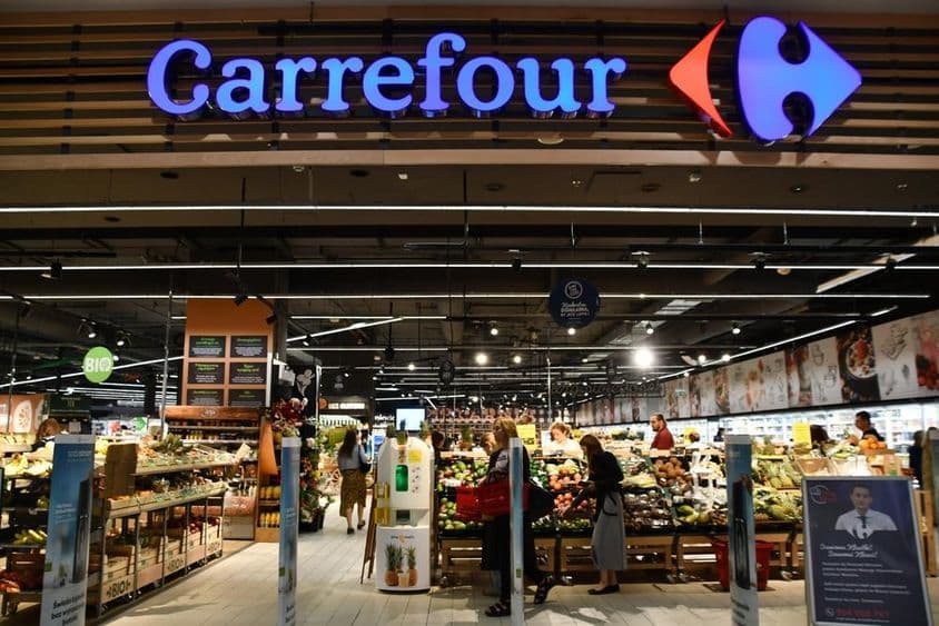 Carrefour at the Galeria shopping mall.