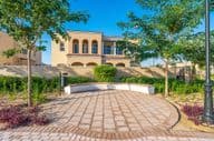 Playground and sports area in the Serena Villa community in Dubai Land.