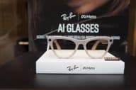 Ray Ban Meta smart glasses.