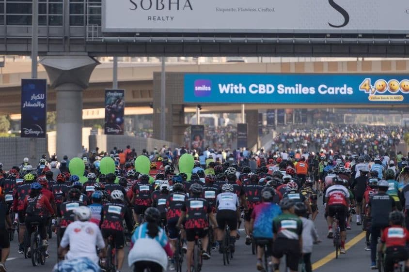 Dubai Ride annual event 2023.