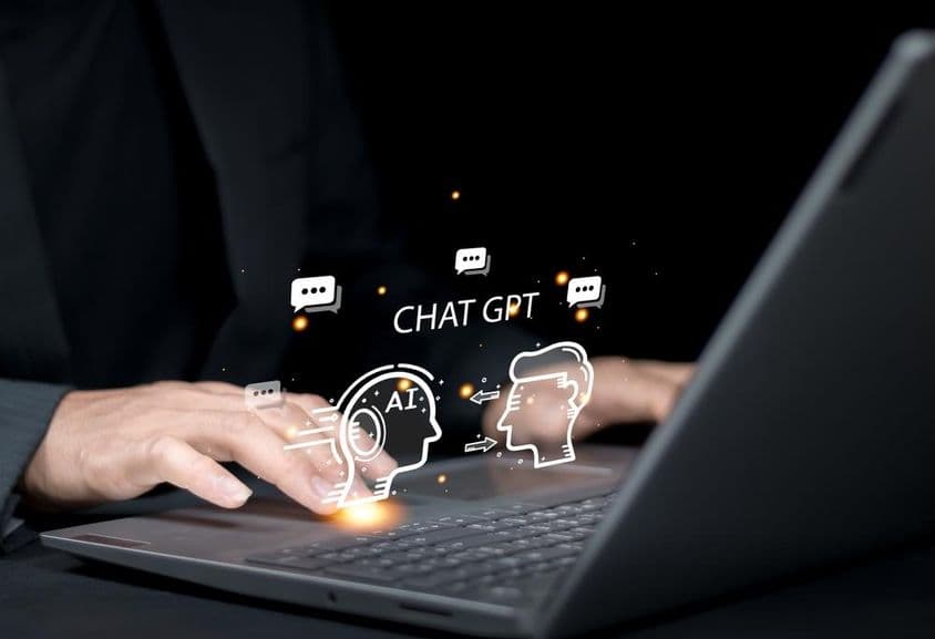 ChatGPT Conversation with Artificial Intelligence.