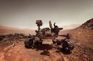 Mars rover.