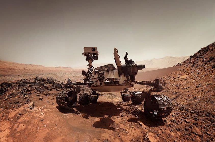 Mars rover.