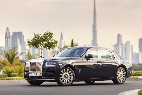 DUBAI, United Arab Emirates Rolls Royce Phantoms.