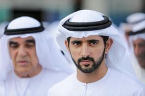 Dubai's Crown Prince, Hamdan Bin Mohamed Bin Rashid.