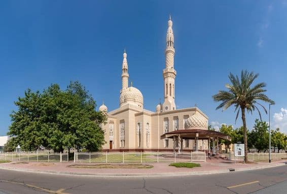 The Jumeirah Mosque in Dubai.