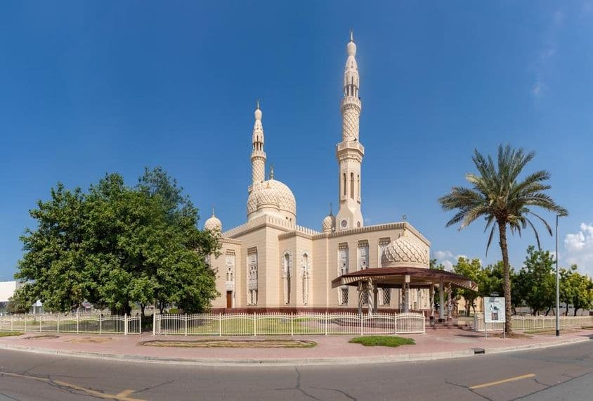 The Jumeirah Mosque in Dubai.
