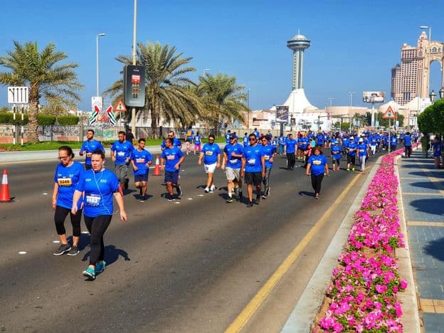 ADNOC Marathon 2018, Abu Dhabi, United Arab Emirates.
