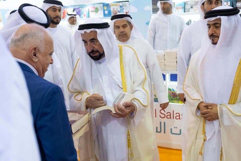 Ruler of Sharjah inaugurates the Sharjah International Book Fair.