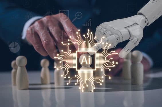 Artificial intelligence technology in business tasks.