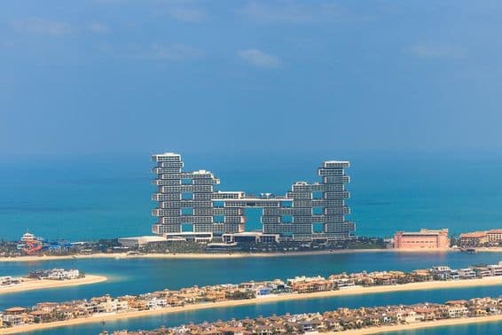 Atlantis Royale ultra-luxury resort on the Palm Jumeirah Islands.