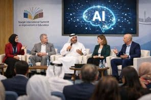 Sharjah educational summit: the role of teachers in the new era of AI-based learning.