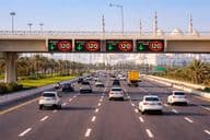 Changes in speed limits in Abu Dhabi.