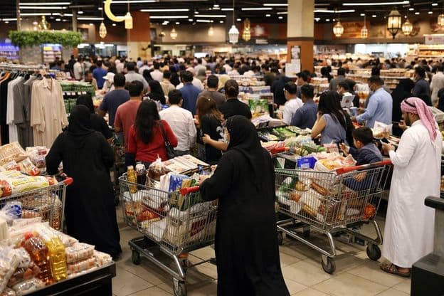 Ramadan shopping rush